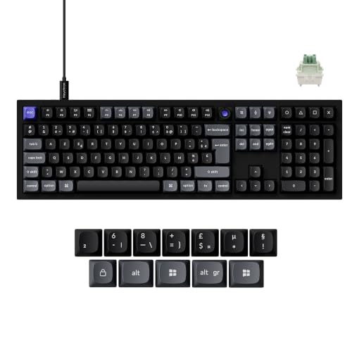 Clavier mécanique 8000 Hz Keychron Q6 HE à point d'activation réglable pour le jeu