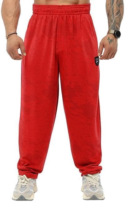 Men's Loose Fit Sweatpants with Pockets, Baggy Gym Pants Four Season Exercise Track Pants - Image 2