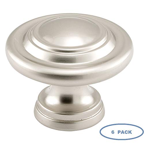 Set de 6 pomos para puertas plegables Bi Fold en níquel cepillado Satinado para cocina miniatura 2
