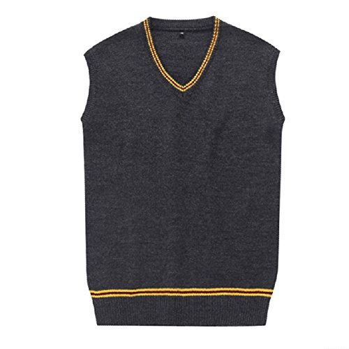 WOTOGOLD Cosplay Costumes unisex Vest Sweater Fall and Winter Waistcoat Red, XX-Large