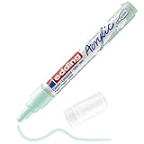 Rotulador acrílico con punta de trazo medio para pintar con facilidad y espontaneidad superficies claras u oscuras; ideal para lienzo, papel acrílico o cartón