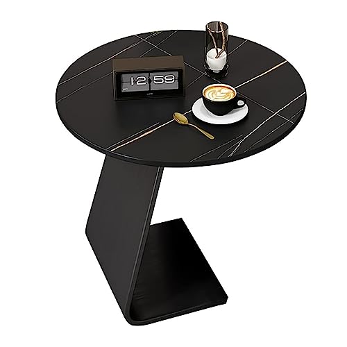 Mesa auxiliar redonda de estilo nórdico, estilo nórdico, para decoración de sala de estar, dormitorio y habitación de hotel