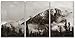 wall26 - Banff National Park Canada - Canvas Art Wall Decor - 24"x36"x3 Panels