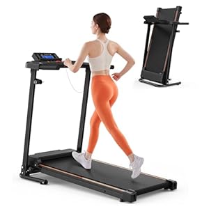 FYC Treadmills for Home, Foldable Treadmill with APP Control, 2.5HP Compact Portable Treadmill for Home Small