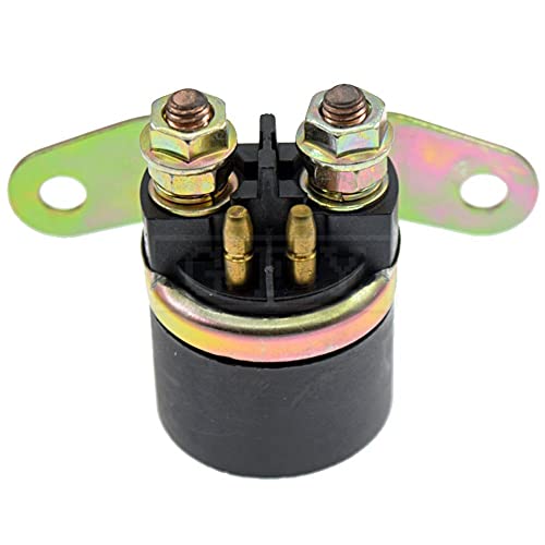 Solenoid Electric Relay Compatible with Suzuki LS650 Boulevard S40 2005 2006 2007 2008 2009 2010 2011 2012 12V Starter Solenoid Lgnition Key Switch Starting Relay