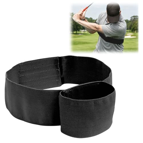 Penfuzon TRS Slider Golf Swing Training Aid Professional Golf Training Equipment Swing Correction Band for Practice Sessions Portable Aids with 7.8 cm by 83 cm Dimensions