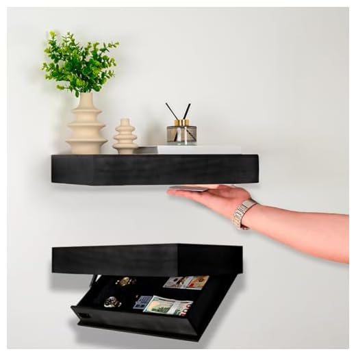 Concealment Shelf with RFID Locking
