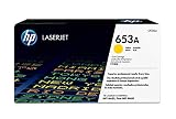 HP 653A Yellow Toner Cartridge | Works with HP Color LaserJet Enterprise MFP M680 Series | CF322A