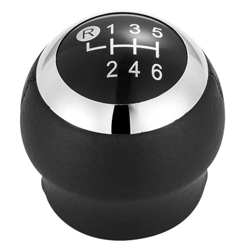 Easy Link Pommeau de Levier de Vitesse Noir Manuel 5 Vitesses Compatible avec Toyota Auris E15 E18 Avensis T25 T27 Corolla E14 RAV4 3 4 Yaris P9 P13 (6...