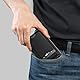LULULOOK Magnetische Wallet für MagSafe, Full Grain US Leder Card Holder für iPhone Wallet mit Ständer, Handy Kartenhalter für iPhone 16 Pro Max/16 Pro/16 Plus/15 Serie, 3 Kartenhalter (Schwarz)