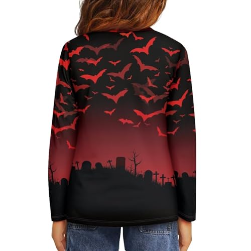 Boys Tee Cool Long Sleeve Casual T-Shirt Sports Basketball Climbing Pullover Lightweight Breathable Cozy Tees3