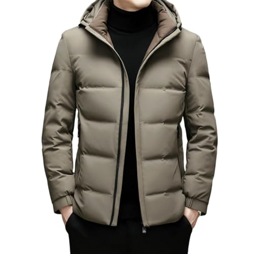 Chaqueta de plumón para hombre: olvídate del frío con este abrigo corto informal