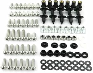 DPUNVMA Motorrad Verkleidungsschrauben Satz für Ninja ZX10R