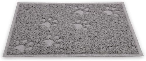 Bulk buys Cat Litter Mat. Traps Litter. Soft Non-Slip Surface. Easy to Clean. 11.5 x 15.75 in Gray Mat for Litter Box Area - Image 2