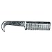 Intrepid International Aluminum Pulling Comb w/Hoof Pick Comb Manes and Tails and Features a Handy hoof Pick.