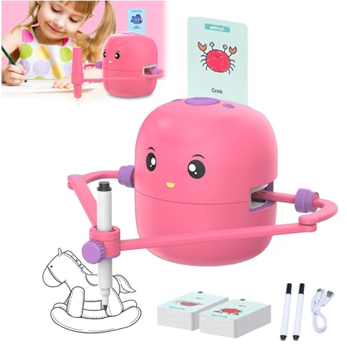Robô de Desenho Inteligente, Robô de Desenho Educacional Interativo, Desenho Montessori Aprendendo C