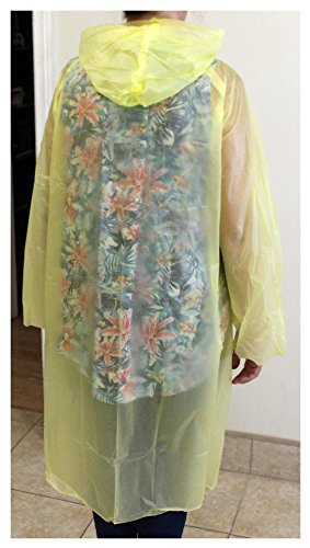 RAIN Guard Clear Disposable PE Raincoat | Ultra-Portable & Lightweight | Universal Fit | Optimal Rain Protection | Emergency Ready | Compact Design for Easy Storage2