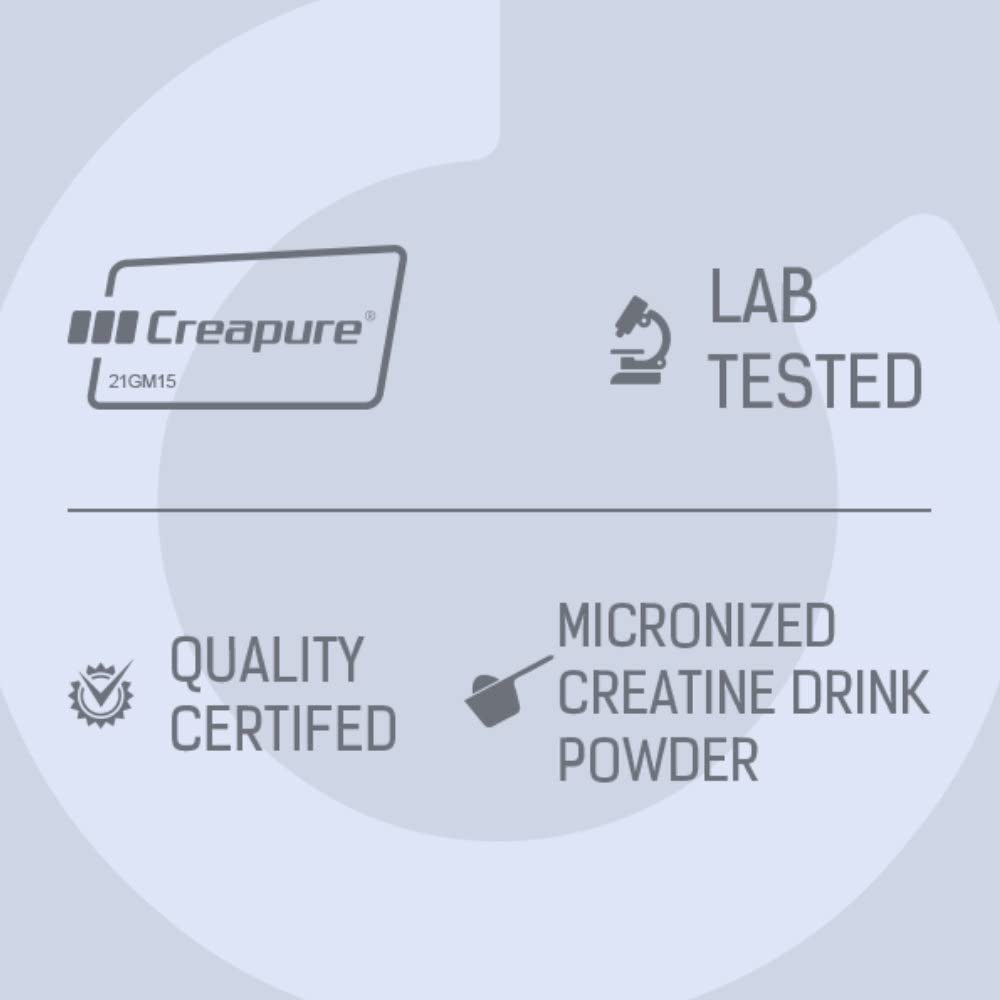 PROFIT - PurePRO Creatine (Creapure®) - 500 gr, Sin sabor - Creatina pura para mejorar el rendimiento, la fuerza y la masa muscular - Con gran biodisponibilidad