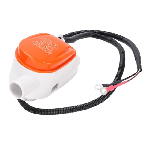 12V Boat Bilge Pump Water Pumps 1100GPH Built in Float Switch for Motorboats Yachts Jet Skis