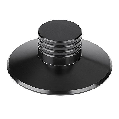 VIFER Stabilizzatore Per Dischi In Vinile: Peso In Alluminio Con Bolla, Per Un Suono Puro E Senza Vibrazioni! - 4