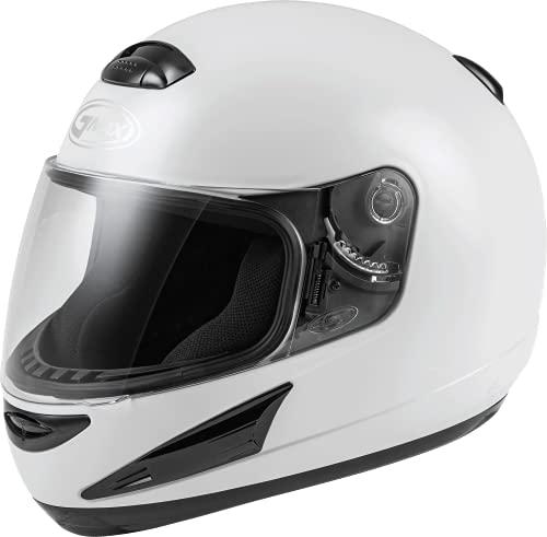 Gmax Gm-38, Full-Face Motorcycle Helmet, Dot-Approved For Street Bikes, Utvs And More (White) #TOP26