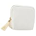 Vdaxvme Fashionable Fringe Accented Storage Bag For Jewelry Multiple Compartments Protect Necklace Earrings Plush Fabric Travel Essen