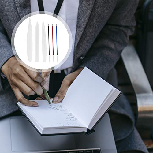 EXCEART 3Pcs Pen Hars Schimmel Siliconen Balpen Mallen Epoxy Gietmal Pen Vorm Mal Voor Diy Hars Ambachten Maken Wit - Image 4