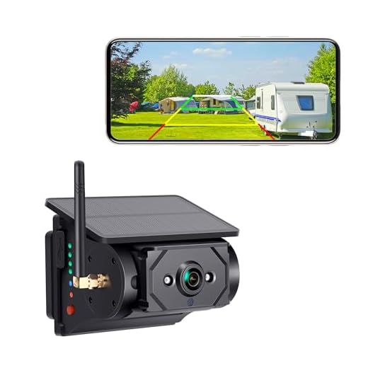 Wireless RV Backup Camera with Magnetic Mount