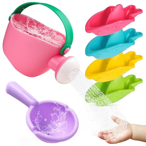 Badewannenspielzeug,Wasserspielzeug Kinder,6 Stück Badespielzeug Inklusive...