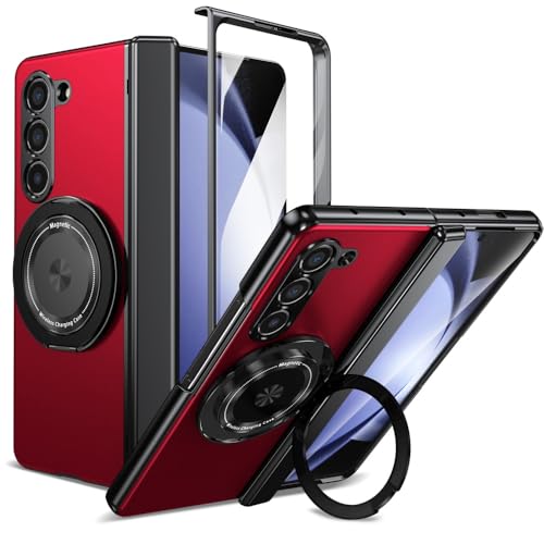 Protégez la charnière de votre Samsung Galaxy Z Fold 5 avec cet étui rouge