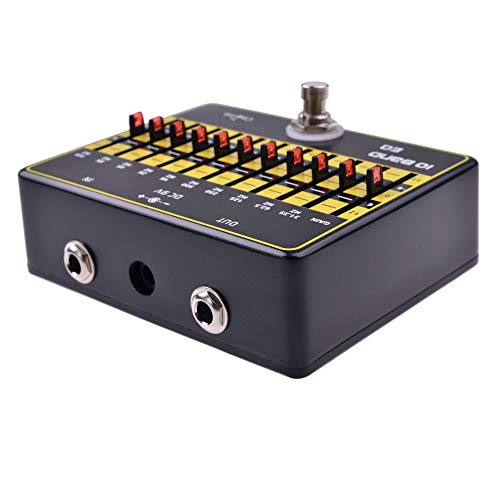 Image of Caline CP-24 10-Band EQ Equalizer Guitar Effects Pedal With True Bypass