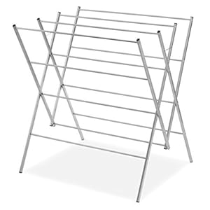 Whitmor Oversized Drying Rack, Silver 6779-8219
