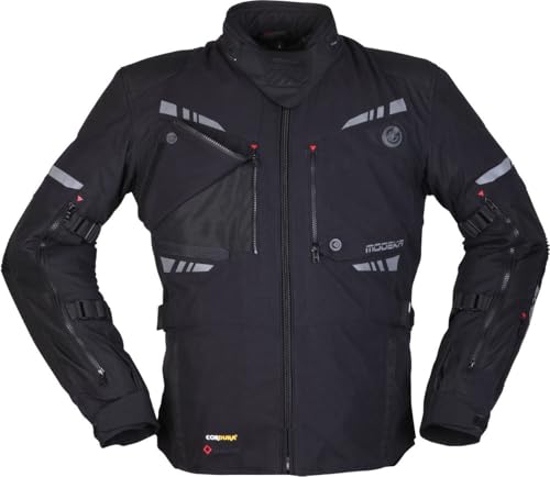 Veste moto Modeka Taran coupe courte short 2XL couleur noir protecteur