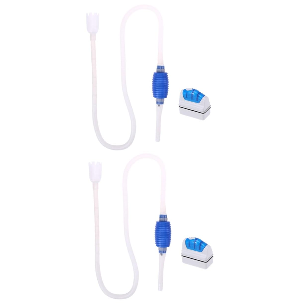 FRCOLOR 2 limpiadores de tuberías, de sifón, depósito de Agua, Filtro para Acuario