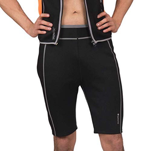 Pantalones cortos de neopreno para hombre para bajar de peso en abdomen y muslos