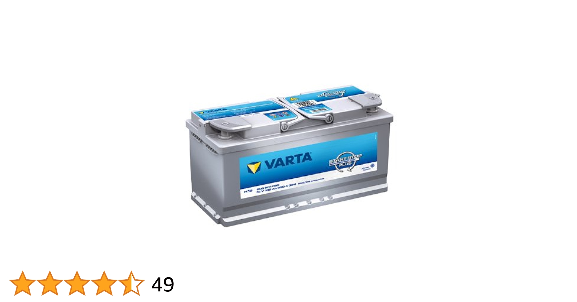 Amazon.co.jp: VARTA [ バルタ ] 輸入車バッテリー [ SILVER