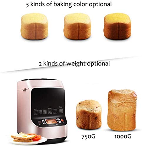 LXDDP Automatische Brotmaschine Multifunktionale Intelligente Bäckerei 3 Backfarben 2 Gewichtsoptionen Perlenmacher mit… – Bild 3
