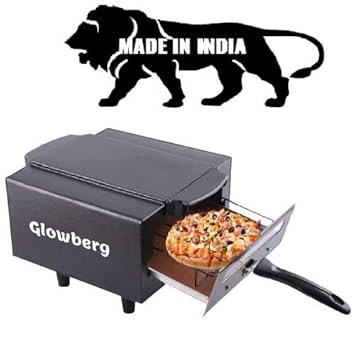 Micro Smart Looking Electric Tandoor Combo (Black, 1500W)