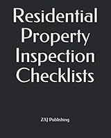 Residential Property Inspection Checklists : Maintenance Property Safety Journal Log Book Check Register Guide for Residential Owners Rental Property Owners or Inspectors 1652265953 Book Cover
