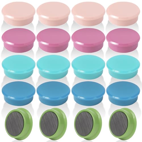 Imanes Decorativos Redondos Set x20 Colores