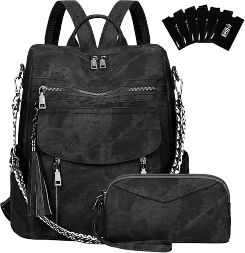 Sac à dos femme cuir vegan antivol : voyagez l'esprit léger et chic