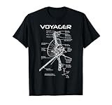 宇宙探査ボイジャー図 Tシャツ