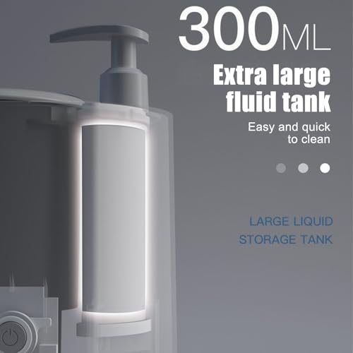 Limpiador automático portátil de patas de mascotas para patas de perro, cepillo de silicona suave integrado, tanque de almacenamiento de líquidos de 300 ml, equipo eléctrico de lavado de patas de