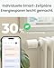 SwitchBot Smart Heizkörperthermostat, Bluetooth-Thermostat mit App-Streuerung&Zeitplanung, Energieseinparung, Einfache Installation, kompatibel mit Alexa, Apple Home&Google Home (Hub Erforderlich)