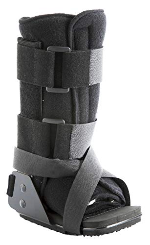 Pediatric Fracture Boot - Ankle Walking Cast Boot for Post Op Broken Toe/Foot Fracture Square Toe Walking Shoe Cast (Small/Medium) Small/Medium Size = Foot Length up to 6" only