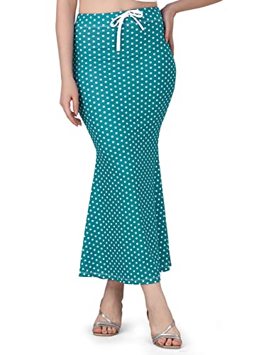 Image of Mehrang Lycra Saree Shapewear Petticoat for Women, Cotton Blended,Petticoat,Skirts for Women,Shape Wear Dress for Saree