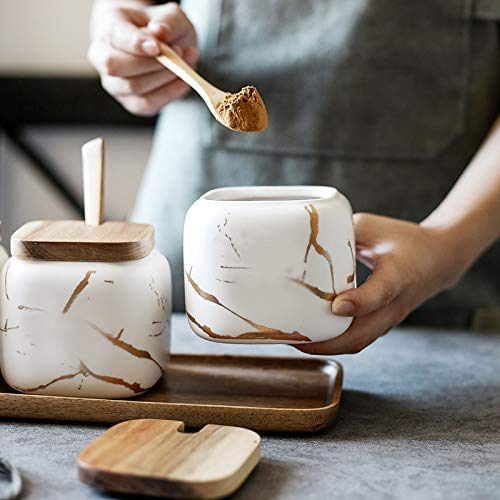 YDGHD - Zuccheriera in ceramica, stile retrò, con