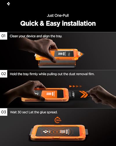 Image of Spigen AlignMaster S Tempered Glass Screen Protector Guard for Galaxy S26 Ultra [2 Pack]