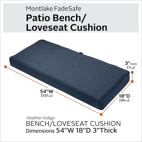 Coussin de banc extérieur bleu : fini les assises mouillées et décolorées