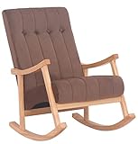 DIMENSIONES: La silla con guía de madera en los pies tiene las siguientes medidas aproximadas: Altura: 98 cm I Ancho: 62 cm I Profundidad: 92 cm I Alto del asiento: 47 cm I Superficie del asiento: 55 x 57 cm I Alto del respaldo: 71 cm I Capacidad máx. de carga: 130 kg I Peso: 15 kg.